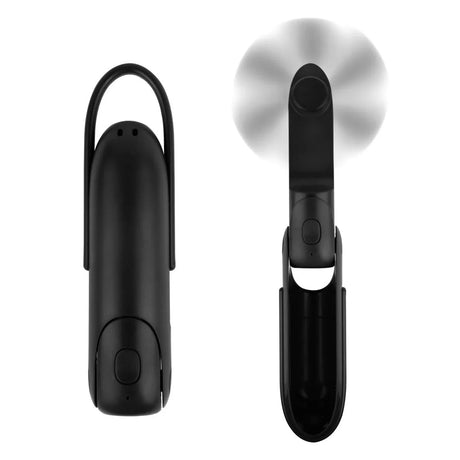 Carvallo 3i1 Mini Fläkt | Handfläkt med Powerbank & Ficklampa | Fällbar, Tyst & Barnsäker – USB uppladdningsbar Carvallo