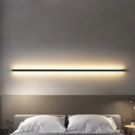 Minimal Light Bar – Nordisk LED Vägglampa i Aluminium Carvallo
