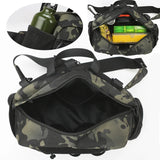 Carvallo Outdoor-Höftväska GearFlex Pro | 30 × 11 × 17 cm | Molle-system, flertalet fickor & bärkomfort | För fiske, vandring & camping Carvallo