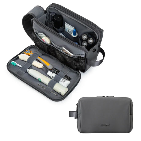 Carvallo Vattentät Kosmetiktasche för Damer & Herrar | Lätt Kulturväska i S/M/L | Resetillbehör för Personvård & Smink | Unisex Resa Organizer Carvallo