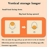 Carvallo Ägghållare Klarvitt | 32 Ägg Kapacitet | Platsbesparande Lådsystem | Damm- & Fuktsskydd Carvallo