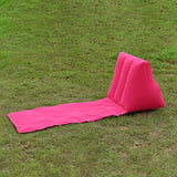 Carvallo Strandmatta med ryggstöd | Fällbar & Bekväm | LuftLounge Rese- & Camping-Liggmadrass Carvallo