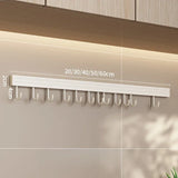 Carvallo KüchenMeister Flex | Utan borrning | Med krokar och skedhållare | 30/40/50 cm | Organizer i rymdaluminium Carvallo