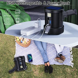 Carvallo LuminexPro 900K | 900.000 Lumen | 10000 mAh Batteri | Sol & USB Laddningsfunktion | IPX5 Vattentålig Carvallo