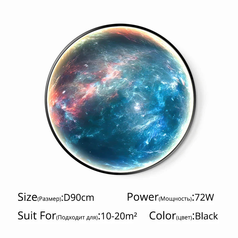LED Vägglampa Planet – Modern Lampa Hemnix