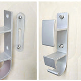 Carvallo Väggkrok FixPro DuoHook 2-pack | Stark lim | Sömlös & justerbar | För bilder, hyllor & väggdekoration Carvallo