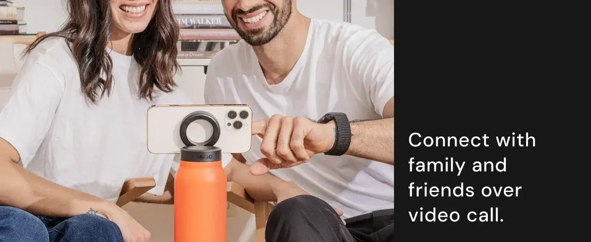 Royallure Magnetisk Vattenflaska – Isolerad, Telefonhållande, Läckagefri Design Carvallo