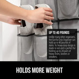 Carvallo-skoorganisatör Ordivo 24-fack | Hängande & Platsbesparande | 150 × 55 cm | För skor, strumpor & tillbehör Carvallo