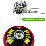 Carvallo Titan Gasbrännare TITANOVA Pro 3000T | 26g | 2700W effekt | Fällbar & Kompakt | Camping, Vandring, Survival Carvallo