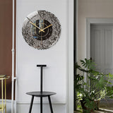 NoorTime - Elegant islamic wall clock with modern design and traditional art Carvallo