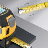 Royallure Digital Laser Avståndsmätare med Måttband Funktion – Bakgrundsbelyst, 100m Räckvidd, Minnesfunktion Carvallo