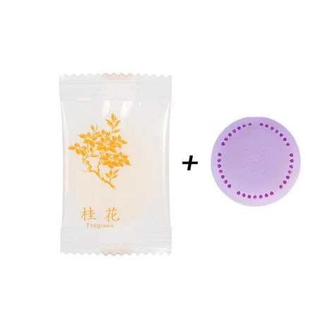 Carvallo Lufterfrischer | Fast rumdoft i snäckform | 5 dofter att välja mellan | För bad, sovrum, bil och garderob Carvallo