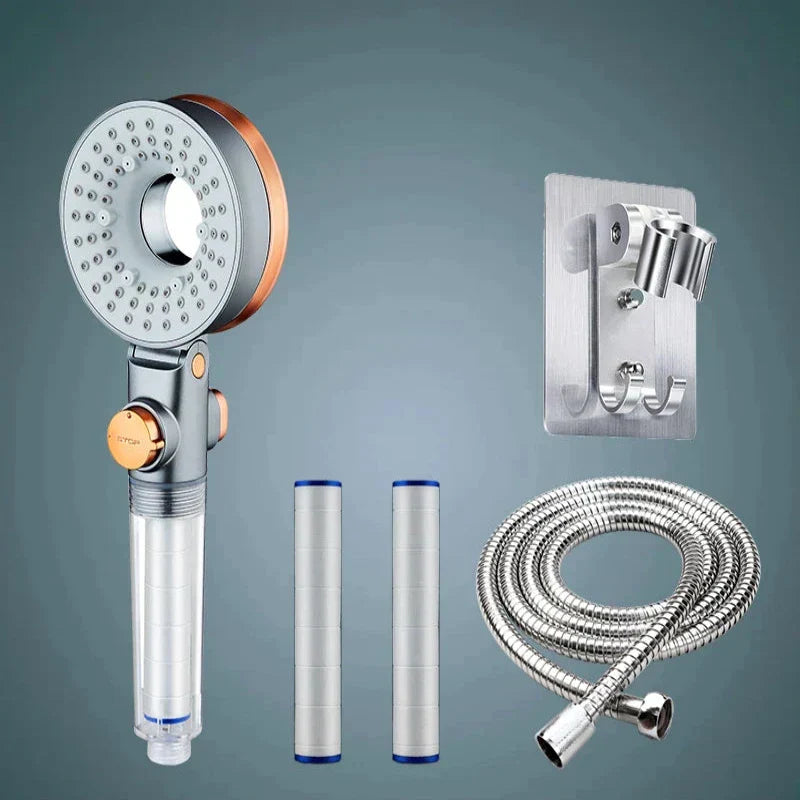 RainFlow - vattensparande duschhuvud med regnliknande sprutupplevelse Carvallo