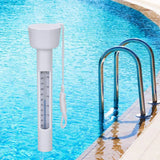 Carvallo Poolthermometer | Flytande vattentermometer 0–50 °C | För pool, bubbelpool, spa & badhus | Vattentålig & lättläst Carvallo