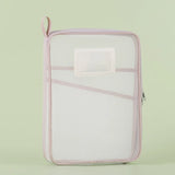 Carvallo A4 Dokumentväska med dragkedja | Dubbel lag och transparent | Nylon-nät organiserare 31×23,5×4 cm Carvallo