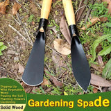 Carvallo 2-pack Trädgårdsskyfflar i metall | Robusta handskovlar för grävning, plantering och ogräsrensning Carvallo