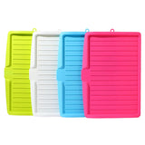 Carvallo Pro Flexibles Avtorkställ | Silikon-avtorkmatta för handfat | Värmetålig & Fällbar | 44,7 x 30,9 cm | Tallsortering för kök Carvallo