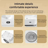 Carvallo Bordsfläkt Trådlös | 8000mAh Batteri | 90° Svängbar & 4-Stegs Vind | LED-Display & USB-Laddning Carvallo