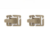 Carvallo Schlauchhalter Clip för dryckessystem | 360° roterbar | MOLLE-kompatibel | För ryggsäck, utomhus & camping | Lätt & Robust Carvallo