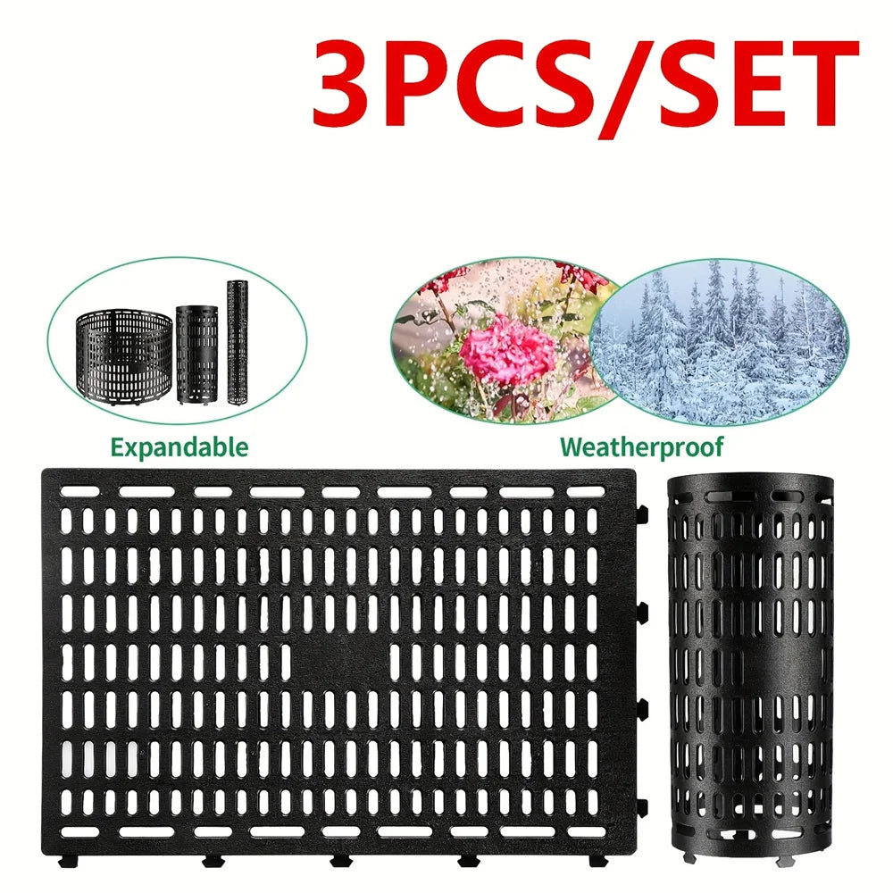 Carvallo StammProtektor Stammskydd Manschett | Kan anpassas & Återanvändbar | Skydd mot barkskador från gräsklippare & gnagare Carvallo
