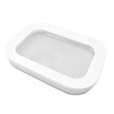 Carvallo FrostoBox | Med lock | BPA-fri | 2L förvaringsburk för kylskåp och frys Carvallo