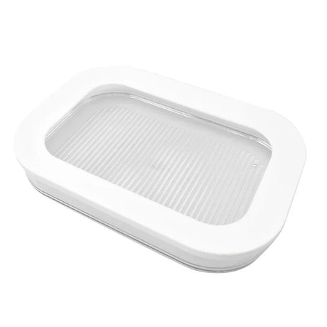 Carvallo FrostoBox | Med lock | BPA-fri | 2L förvaringsburk för kylskåp och frys Carvallo