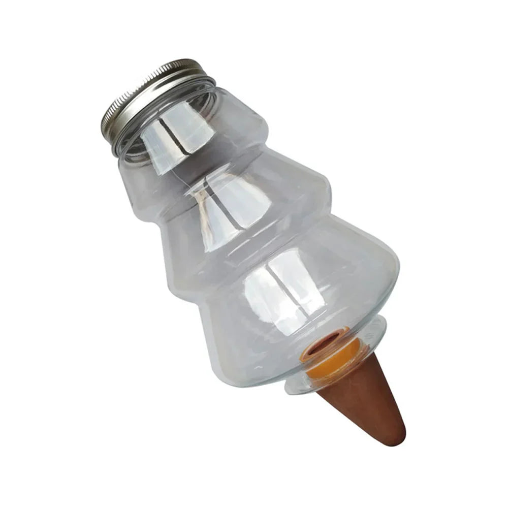 Carvallo Bewässerungssystem AquaPet GardenCare | Droppbevattning för rum- och trädgårdsväxter | 500ml | Älg, Träd & Björn Design Carvallo