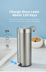 Auto Tvål Dispenser - Rostfritt Stål Carvallo