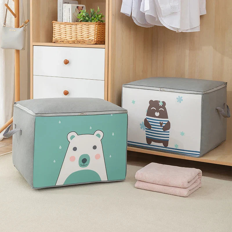 Carvallo SpaceNest FlexBag | Fällbar & Dammtät | Förstärkta handtag & Dragkedja Carvallo