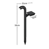 LED Solarlampor för trädgården – Dekorativ väg belysning för gård och uppfart Carvallo