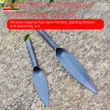 Carvallo Weidenschaufel aus Hochkohlenstoffstahl | Spitzschaufel zum Graben & Lockern | Kompakte Gartenschaufel für Wildgemüse & Gartenarbeit Carvallo