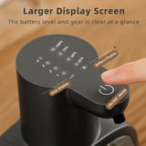 Carvallo Seifenspender Foamello | Väggmontering | 500 ml | Laddningsbar & beröringsfri | Sensorsensorfunktion Carvallo