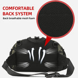 Carvallo Outdoor-Höftväska GearFlex Pro | 30 × 11 × 17 cm | Molle-system, flertalet fickor & bärkomfort | För fiske, vandring & camping Carvallo