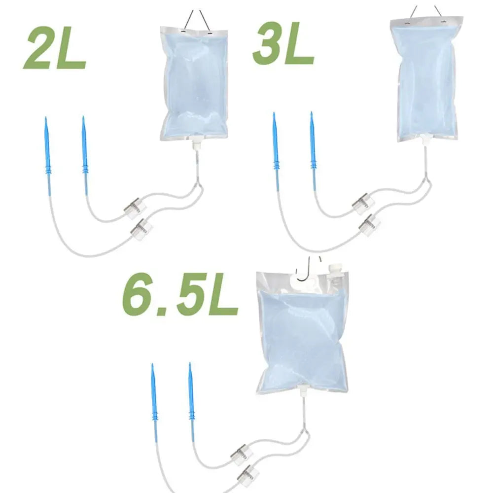 Carvallo växtvattensäck | Upp till 30 dagars automatisk droppbevattning | Med ventil & 1 m slang | 2–6,5 L Carvallo