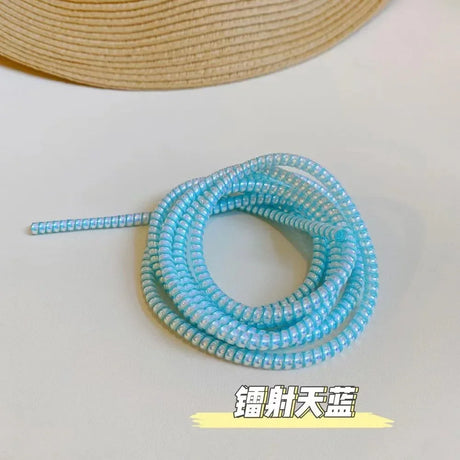 Carvallo Kabelskydd Spiral | Färgglad kabelskydd | För laddkablar & hörlurar | Skydd mot kabelbrott & knutar Carvallo