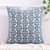 PatternEdge – Geometriskt kuddfodral med låsande former för stilinredning av soffa och säng Carvallo