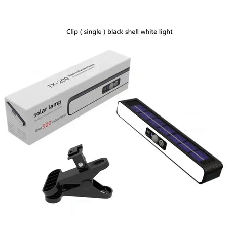 Carvallo Solarljus | 36 LEDs | Rörelsesensor & 3 lägen | Klämmontage & IP55 vattenskydd Carvallo