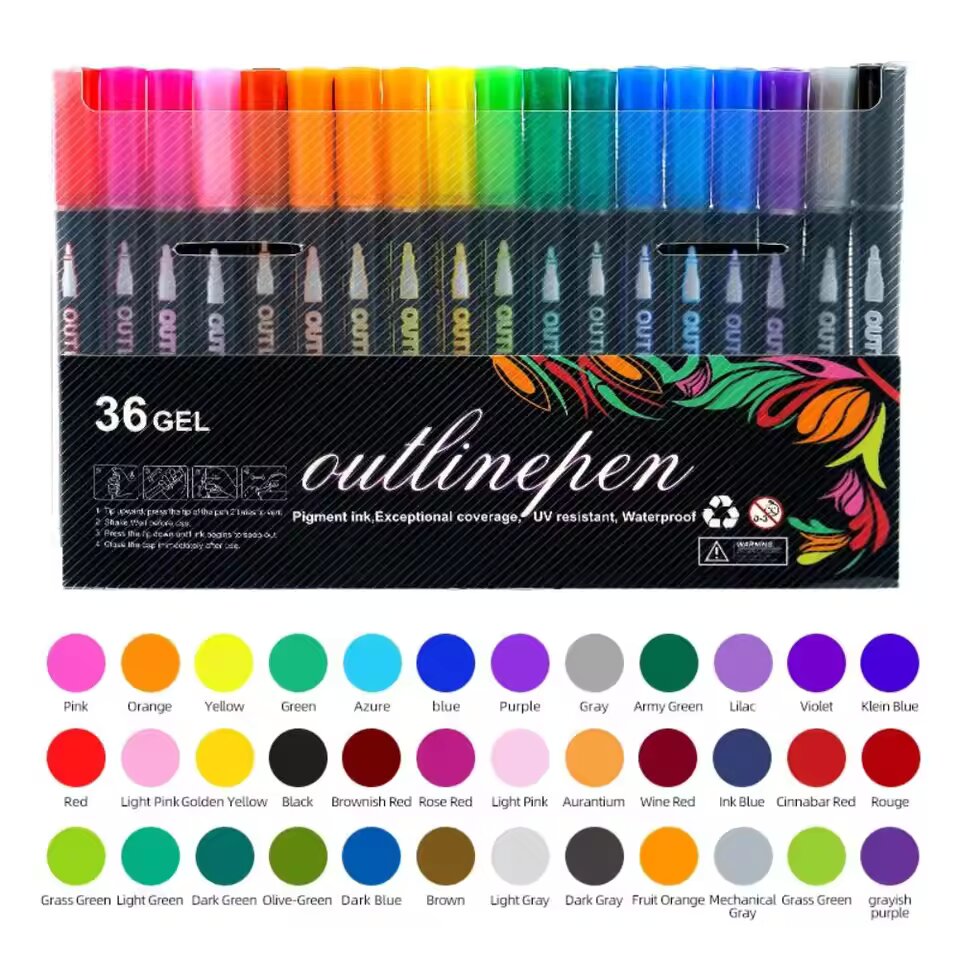 Carvallo - Tvåfärgade pennor Carvallo