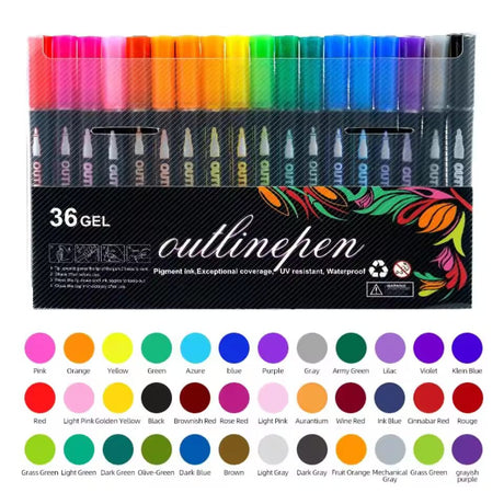 Carvallo - Tvåfärgade pennor Carvallo