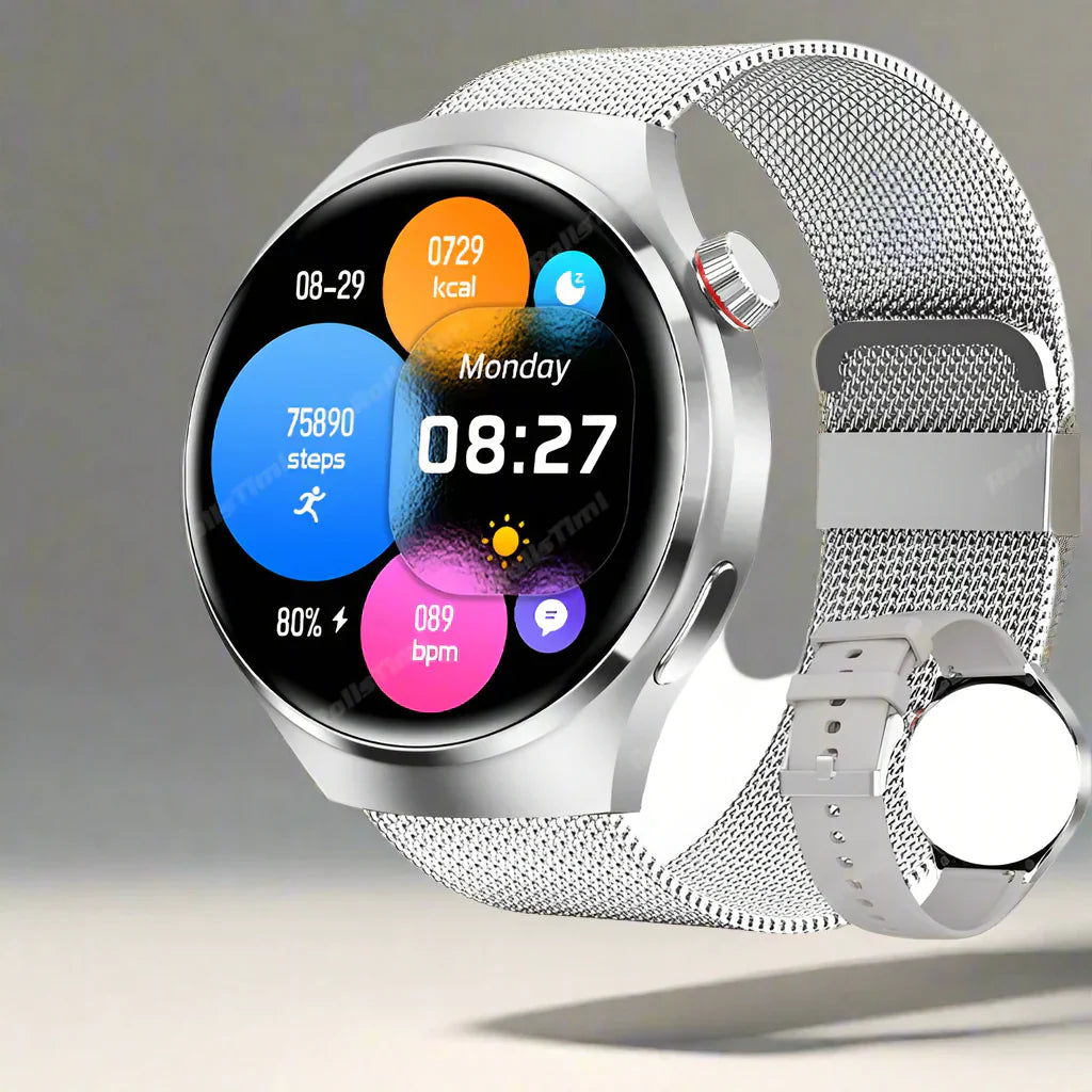 Luxora Pro 2025 Smartwatch – Avancerad Hälsa & Fitness Tracker Carvallo