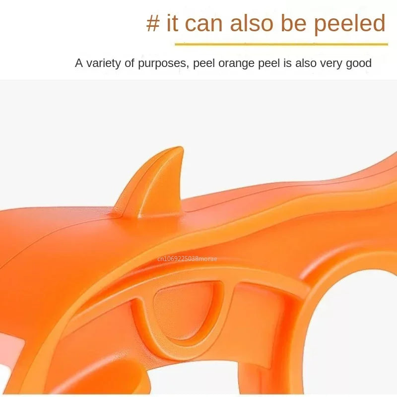 Carvallo Fingeravskärare | Rostfritt stålblad | Ergonomisk & Kompakt | För Frukt & Grönsaker Carvallo