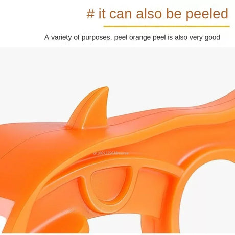 Carvallo Fingeravskärare | Rostfritt stålblad | Ergonomisk & Kompakt | För Frukt & Grönsaker Carvallo