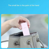 Carvallo-Fällfläkt BrisaFold | USB-laddningsbar & bärbar | Tyst & kraftfull | För skrivbord & på språng Carvallo