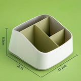 Carvallo-Organizer OrdinoBox | Multifunktionell förvaringslåda | För fjärrkontroll, kosmetik & kablar | Modernt design Carvallo