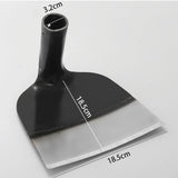 Carvallo Handhacka utan skaft | Högkvalitativ ogräshacka av kolstål | För rensning, jordlossa och grönsaksodling – Olika storlekar Carvallo