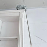 Carvallo Teleskop-dammsugare | Förlängbar till 80 cm | Mikrofiber-chenille & rostfritt stång – För tak, möbler & hörn Carvallo