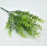 Carvallo konstväxt Dieffenbachia | Tropiskt dekoblads i siden | Lättskött dekoration för bord, hylla och vardagsrum Carvallo