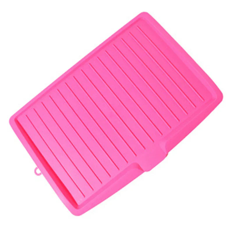 Carvallo Pro Flexibles Avtorkställ | Silikon-avtorkmatta för handfat | Värmetålig & Fällbar | 44,7 x 30,9 cm | Tallsortering för kök Carvallo