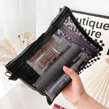 Carvallo-kosmetikkväska AirMeshBag | Ultraluftig & Andningsbar | Finns i 3 storlekar | Svart Carvallo