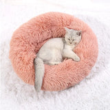Super Soft Round Pet Bed – Plush, Cozy & Comfortable for Cats & Dogs Carvallo